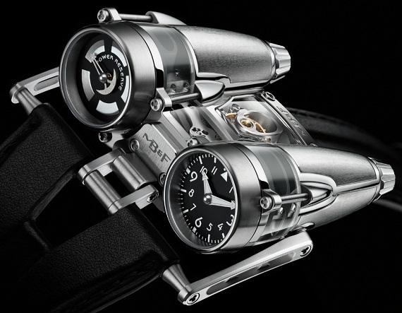 MB&F HM4 Thunderbolt運輸機引擎造型手表