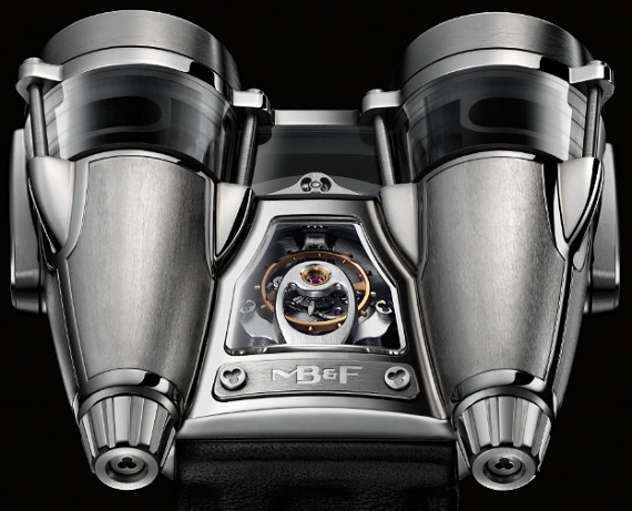 MB&F HM4 Thunderbolt運輸機引擎造型手表