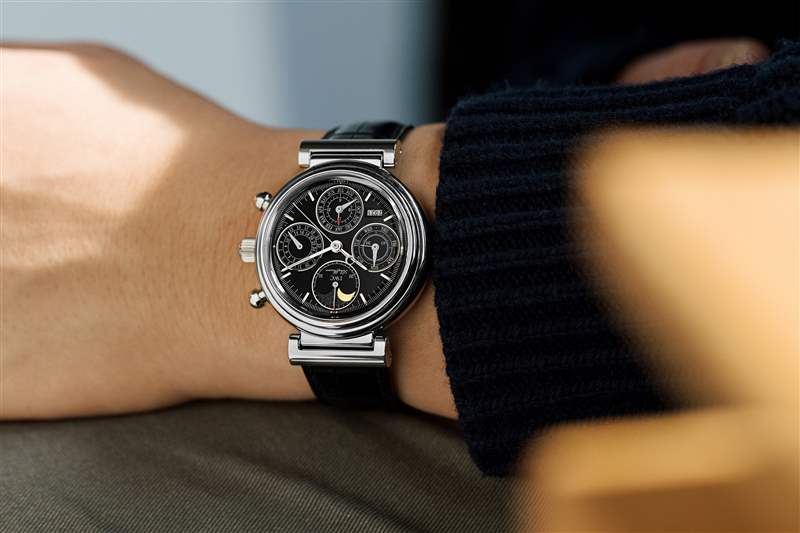 萬國表達(dá)文西萬年歷計時碼表Ref.?IW3750-30通過洛根貝克