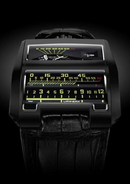 URWERK黑色眼鏡蛇手表：漫畫可以賣豪華手表嗎？