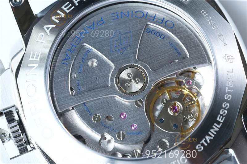 VS廠(SBF廠)沛納海機芯怎么樣,VS廠沛納海P.9000一體機對比正品破綻區(qū)別大嗎