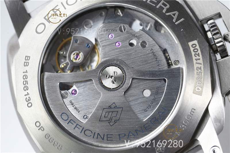 VS廠(SBF廠)沛納海機芯怎么樣,VS廠沛納海P.9000一體機對比正品破綻區(qū)別大嗎