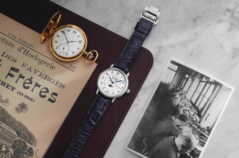 動(dòng)力儲(chǔ)存與防水性能全面進(jìn)化,萬(wàn)寶龍明星傳承全日歷月相手表新登場(chǎng)