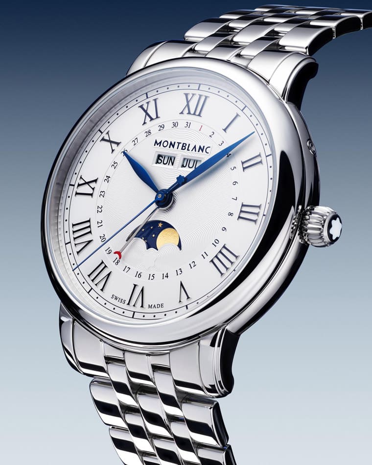 動(dòng)力儲(chǔ)存與防水性能全面進(jìn)化,萬(wàn)寶龍明星傳承全日歷月相手表新登場(chǎng)