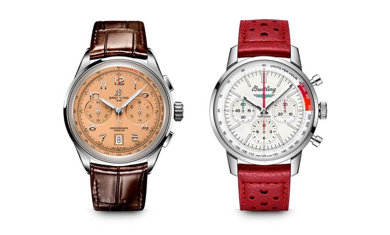BREITLING 重溫經典年代全新Premier B01 Chronograph 42系列│Top Time經典汽車系列