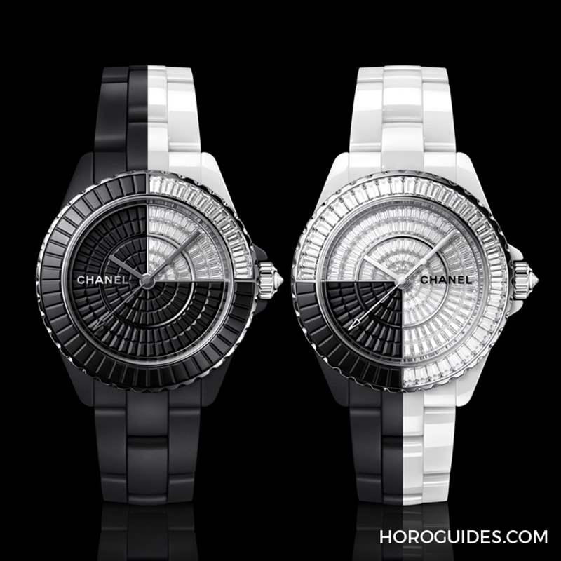 以黑白配的各種可能性，詮釋月蝕的模樣｜CHANEL J12腕表的黑白實驗