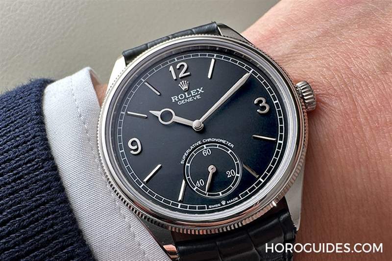 ROLEX - 勞力士全新系列Perpetual 1908，小三針、貴金屬、7140新機芯配透明底蓋