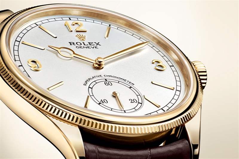 ROLEX - 勞力士全新系列Perpetual 1908，小三針、貴金屬、7140新機芯配透明底蓋