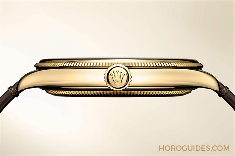 ROLEX - 勞力士全新系列Perpetual 1908，小三針、貴金屬、7140新機芯配透明底蓋