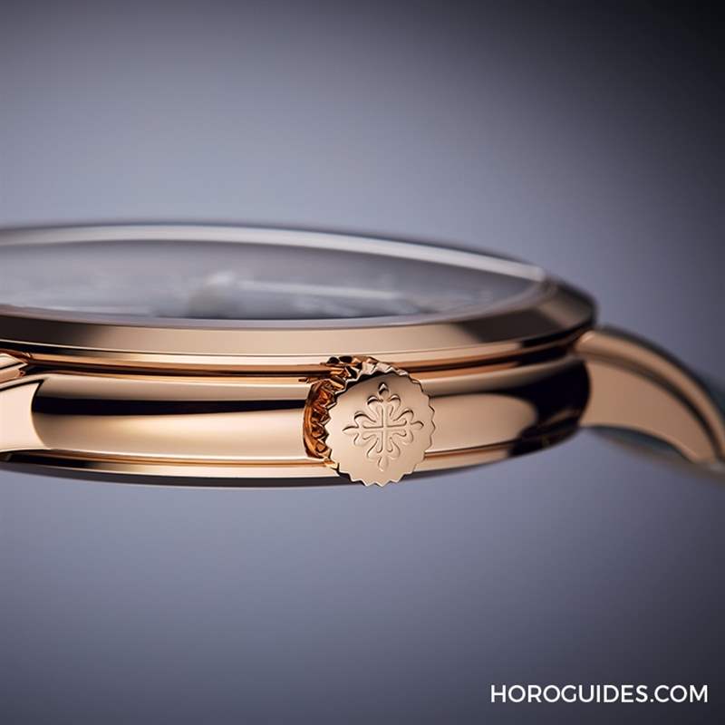 PATEK PHILIPPE - 百達翡麗Calatrava 5224R-001兩地時間腕表原創二十四小時顯示