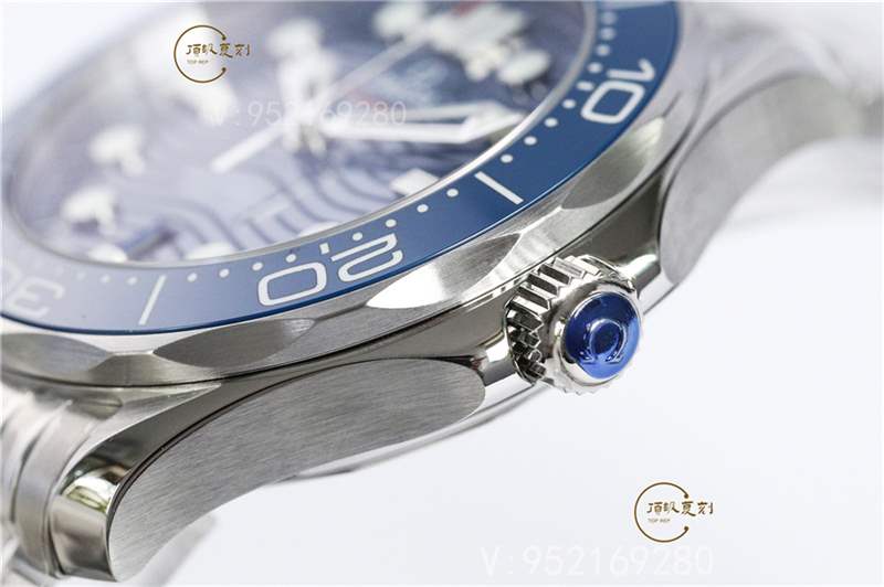 VS廠(SBF廠)歐米茄藍(lán)海馬300升級V3版怎么樣,藍(lán)色陶瓷