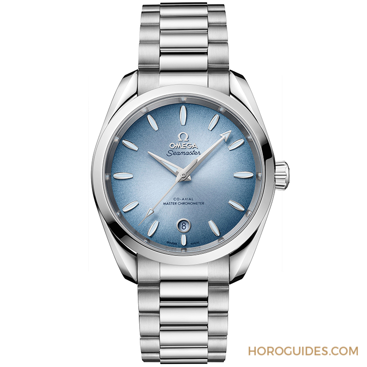 OMEGA - OMEGA海馬系列75周年，夏日藍(lán)面11員全新報(bào)到！ 色調(diào)深淺絕妙對(duì)應(yīng)防水深度
