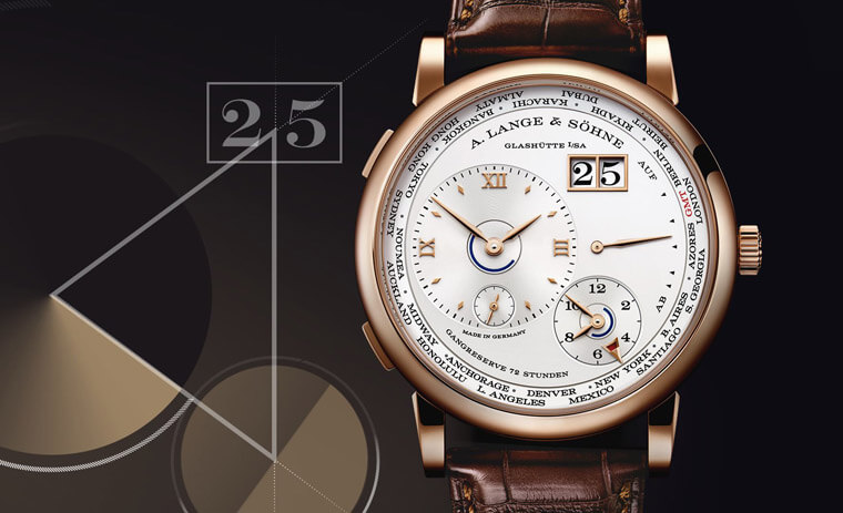 除了大日期這個特色,朗格經典款Lange 1還蘊含黃金比例設計原則?