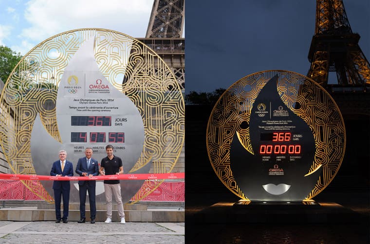2024年巴黎奧運倒數計時開始!歐米茄搶頭香發表第一款紀念表