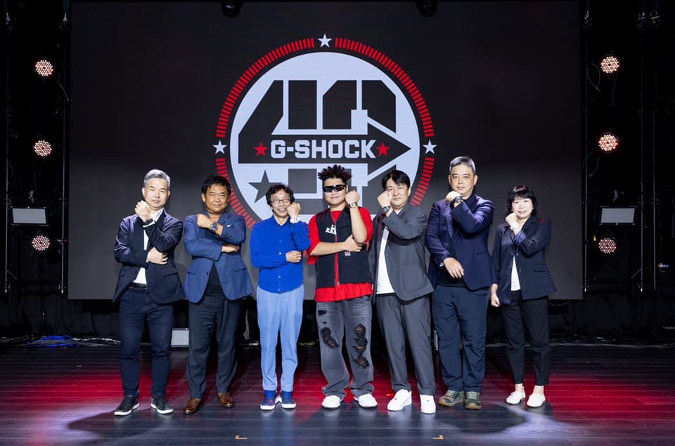 卡西歐G-SHOCK 40周年音樂派對與記者會現場展出年度話題新作