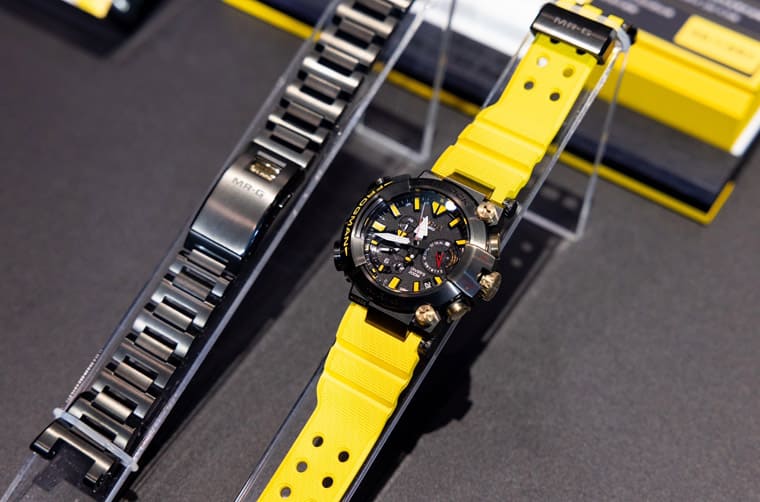 卡西歐G-SHOCK 40周年音樂派對與記者會現場展出年度話題新作