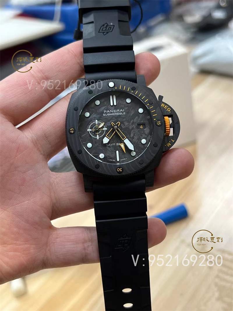 VS廠(SBF廠)沛納海碳纖維pam1324海豹突擊隊(duì)限量版做工評(píng)測