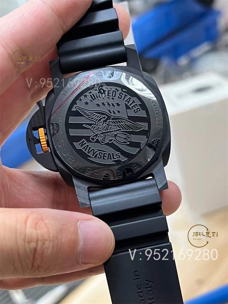 VS廠(SBF廠)沛納海碳纖維pam1324海豹突擊隊(duì)限量版做工評(píng)測