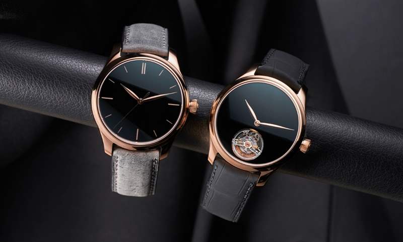 H. MOSER & CIE - 奪目紅金與世上最黑材質(zhì)Vantablack的極致對比｜亨利慕時(shí)勇創(chuàng)者系列Vantablack?概念表新作