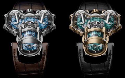 最美機(jī)芯雙色齊發(fā)｜MB&F HM9 Sapphire Vision