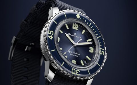 寶珀推出Fifty Fathoms 70th Anniversary Act 1獨(dú)一款潛水腕表