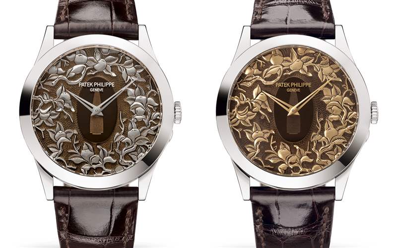 Patek Philippe推出Rare Handcrafts珍稀工藝時計作品：琺瑯、雕刻與細木鑲嵌工藝