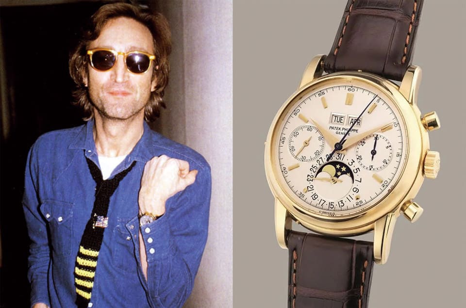 「披頭四」主唱約翰藍儂失落的百達翡麗名表現(xiàn)蹤專家預(yù)估市值超過3億5000萬臺幣