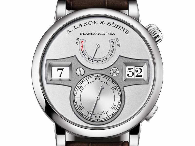 A. Lange & S?hne推出第二代Zeitwerk數字跳時腕表：動力存儲提升1倍，快速調校小時