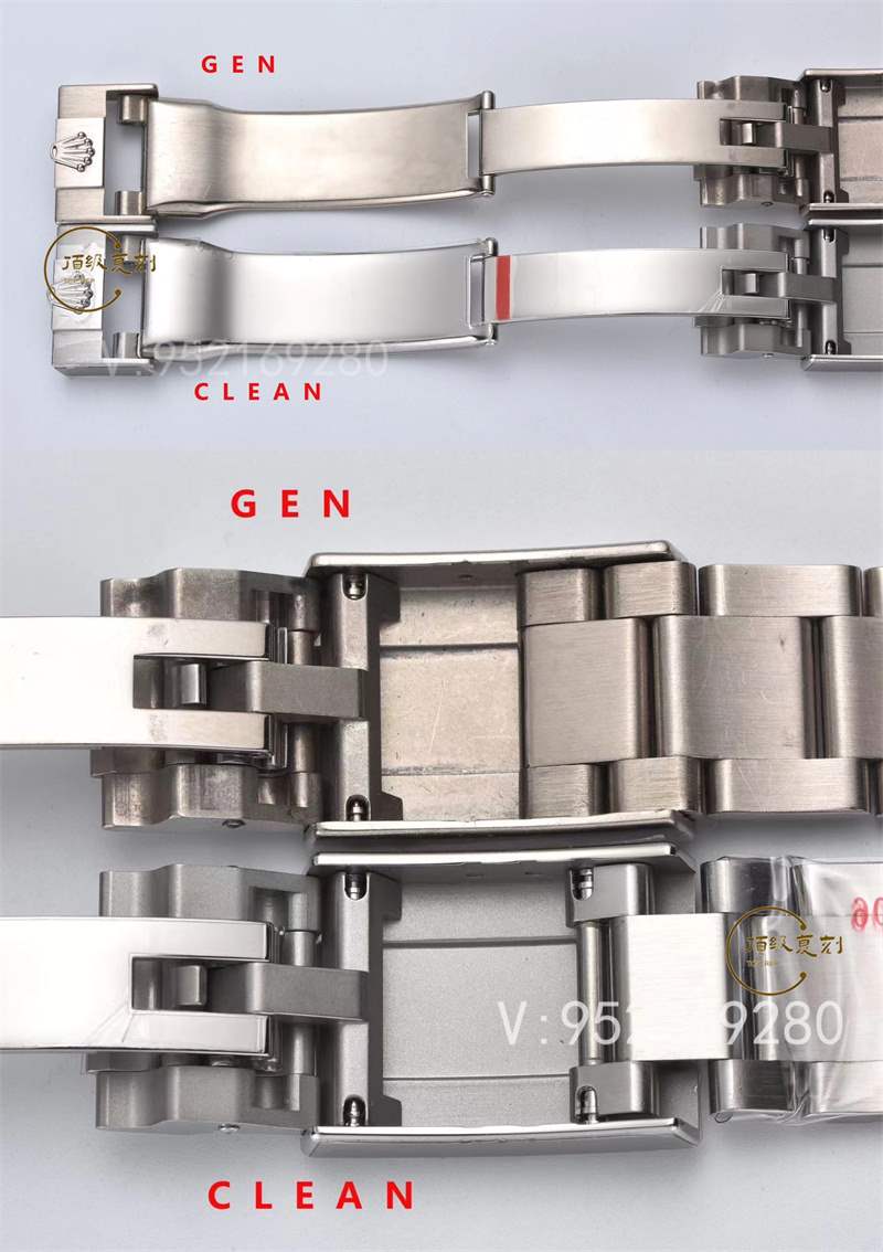 C廠Clean廠復刻勞力士新款白金藍鋼迪對比正品怎么樣,C廠迪通拿可以過專柜嗎