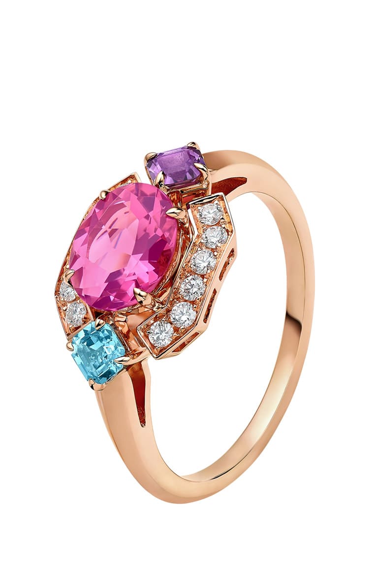 寶格麗Allegra珠寶與腕表系列用寶石當顏料彩繪女性活力神采