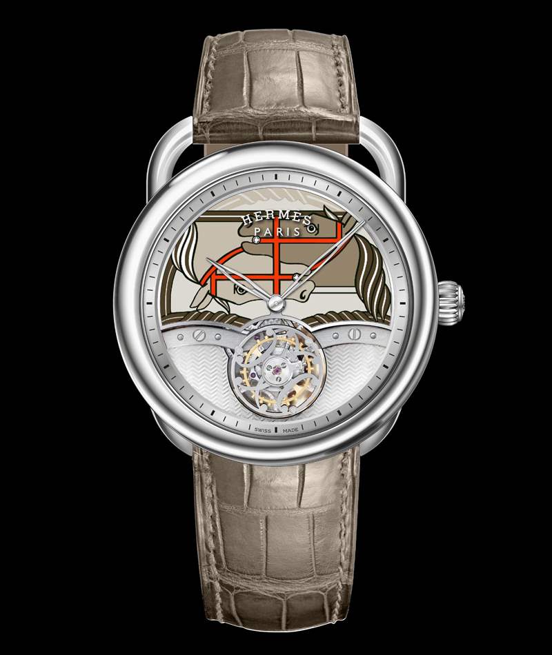 Hermès舉行「鐫刻時光」高級鐘表展：關(guān)于時間的奇思妙想