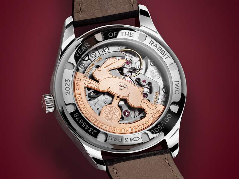 萬國推出Portugieser Automatic 40 Edition Chinese New Year兔年限量腕表