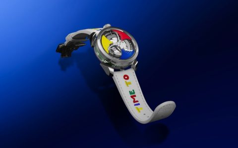 MB&F與Jean-Charles de Castelbajac共創限量版腕表：MAD1 "Time to Love"