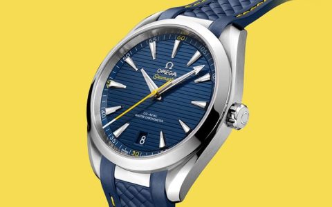 歐米茄Aqua Terra 150米大三針新作：向奧運金牌得主Armand Duplantis致敬