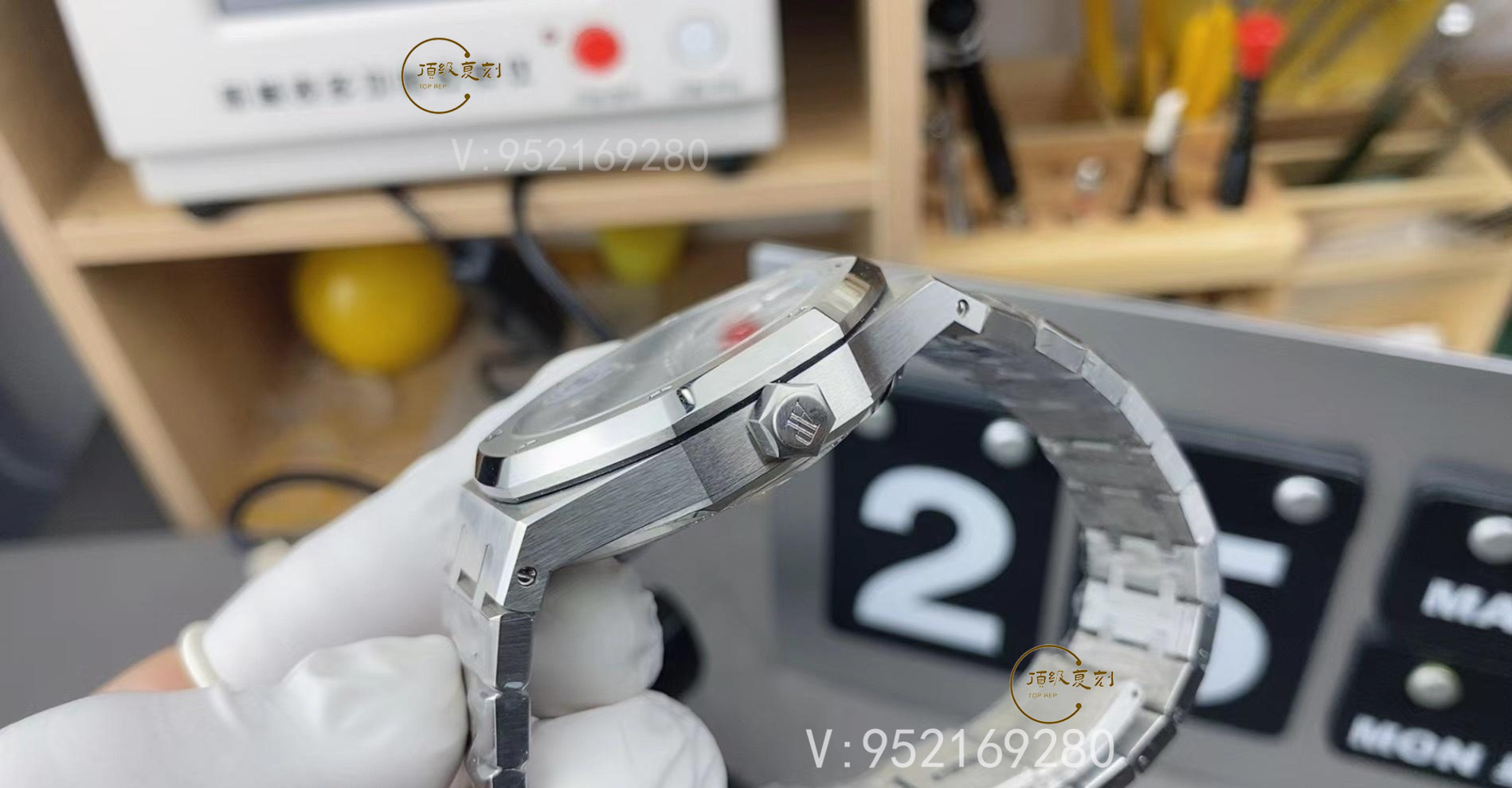 APS廠愛彼15500皇家橡樹灰盤色差大嗎,升級(jí)盤面細(xì)節(jié)