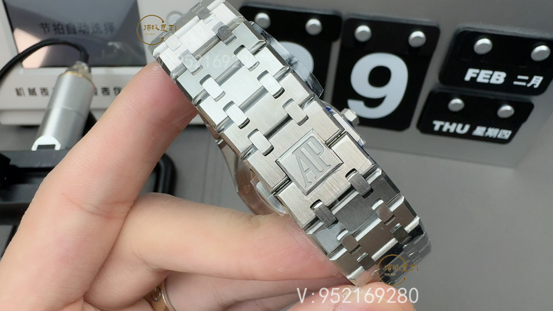 APS廠愛彼15500皇家橡樹灰盤色差大嗎,升級(jí)盤面細(xì)節(jié)